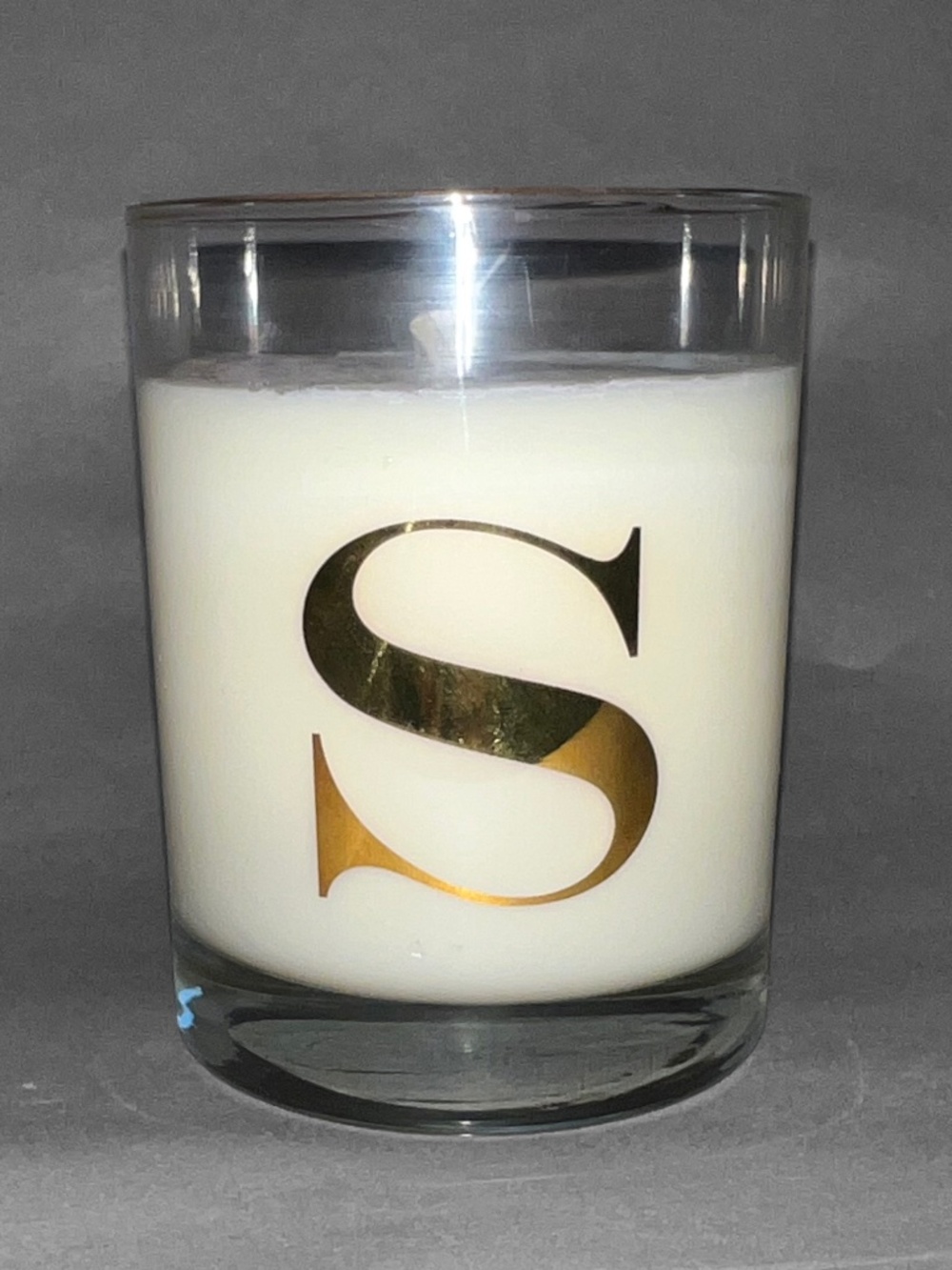 Williams Sonoma Letter "S" Candle